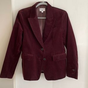Uniqlo Ines De La Fressange Velvet Blazer